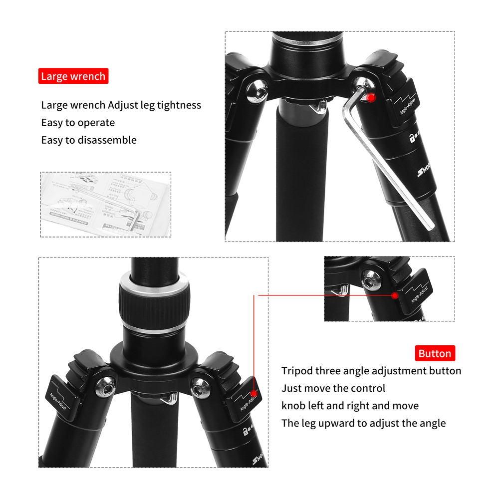  Lightweight Camera Tripod